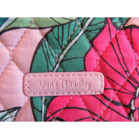 Vera Bradley Quilted Messenger/Tablet/Laptop Bag Vintage Floral Pattern - Picture 11 of 16